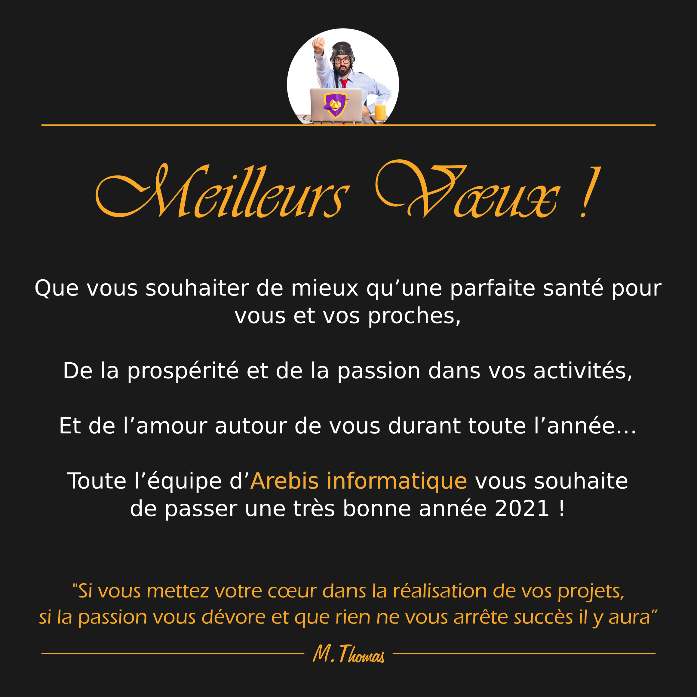Meilleurs Vœux !