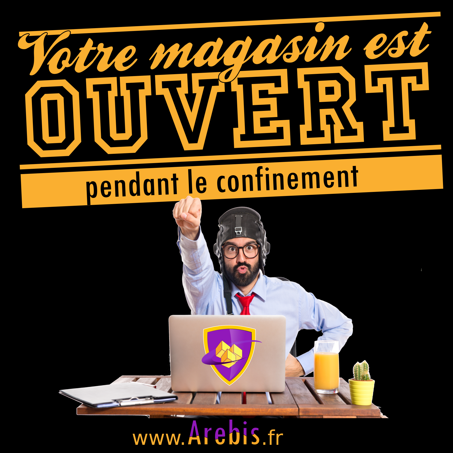 3ème confinement : notre magasin et atelier restent ouverts