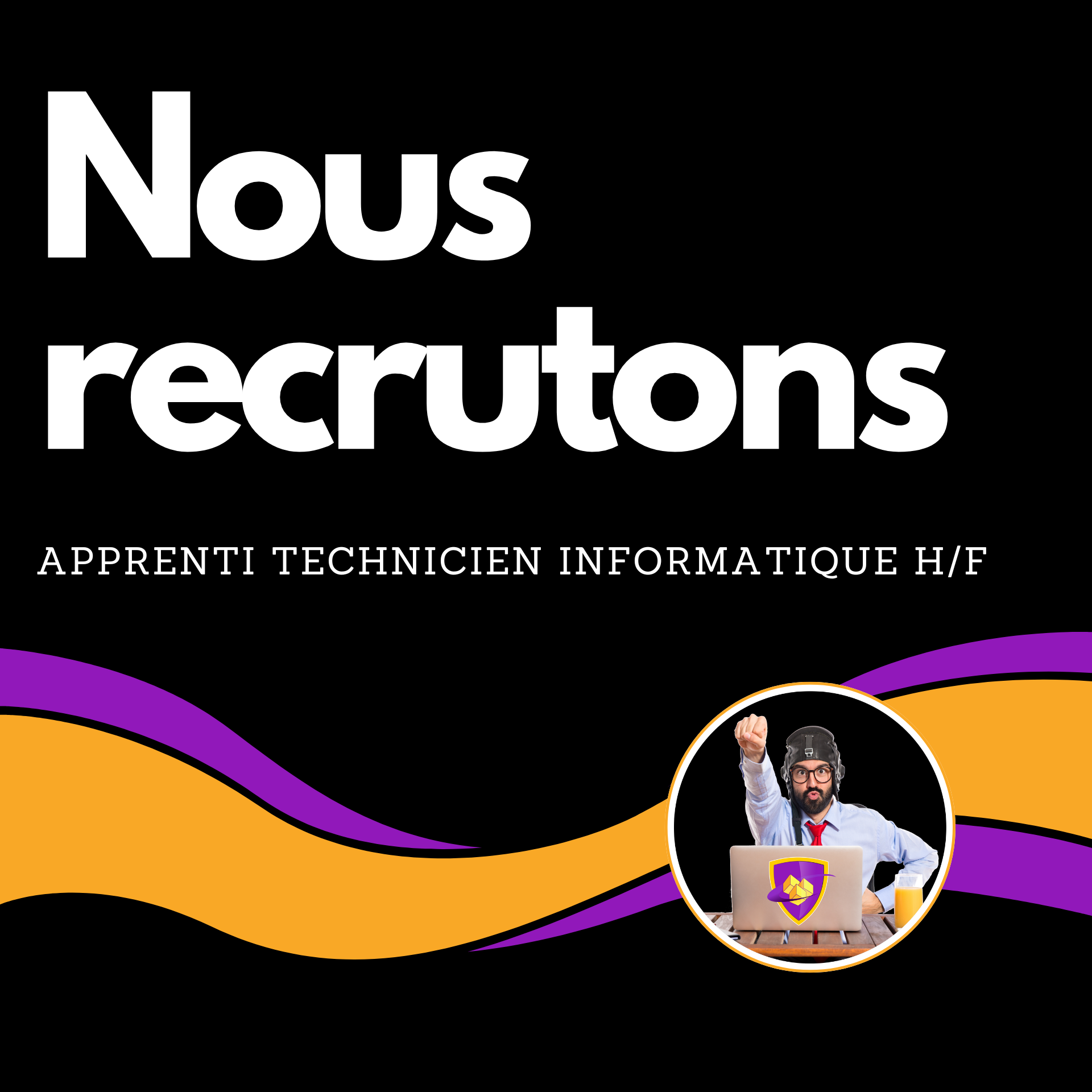 Nous recrutons !