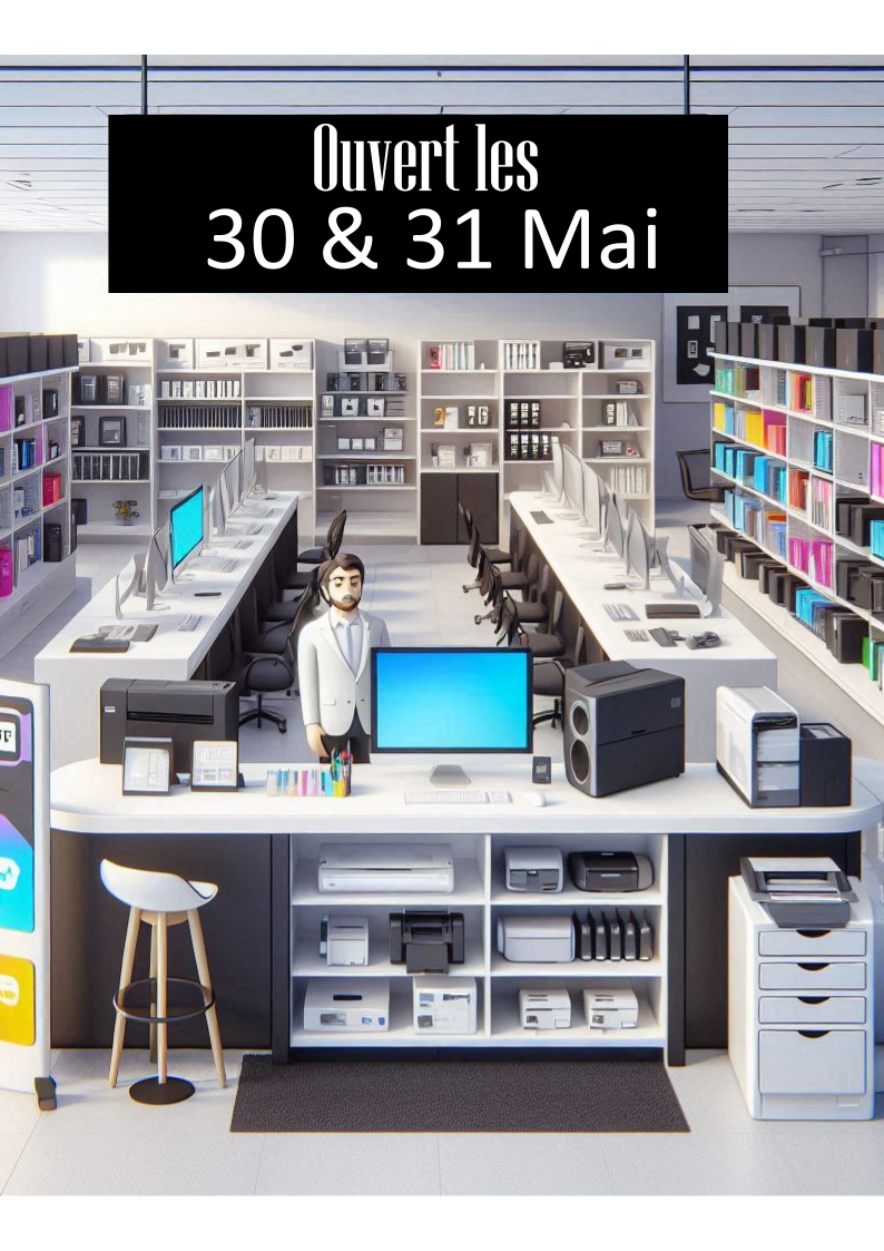 Ouvert les 30 & 31 Mai