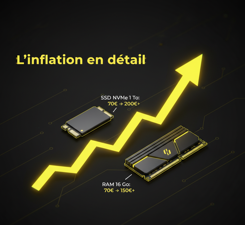 Inflation : pourquoi les prix du matériel informatique s’envolent ils ?